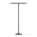 VK/04457/B/W - Φωτιστικό δαπέδου Led, 220-240V, 24W, 3000K, 481lm, CRI>80, IP20, 155x80cm, μαύρο