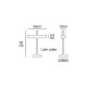 VK/03242/B - Φωτιστικό γραφείου, 220-240V, 2xE27, 2x20W (LED), IP20, 50x36x10cm, μαύρο VK/03242/B - Φωτιστικό γραφείου, 220-240V, 2xE27, 2x20W (LED), IP20, 50x36x10cm, μαύρο