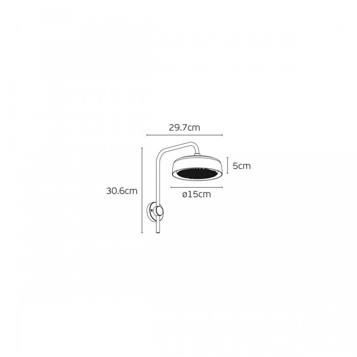 VK/02290/WA/RB/WW/15 - Καφέ σκουριάς. 2700K. 8W. 513lm. Diffuse Light. AC220-240V. LED Bridgelux. 50.000hrs. Dim Νο. -20°C→ 45°C. Τοίχου. CRI>90. ø15cm. Αλουμίνιο + ακρυλικό. IP65 VK/02290/WA/RB/WW/15 - Καφέ σκουριάς. 2700K. 8W. 513lm. Diffuse Light. AC220-240V. LED Bridgelux. 50.000hrs. Dim Νο. -20°C→ 45°C. Τοίχου. CRI>90. ø15cm. Αλουμίνιο + ακρυλικό. IP65