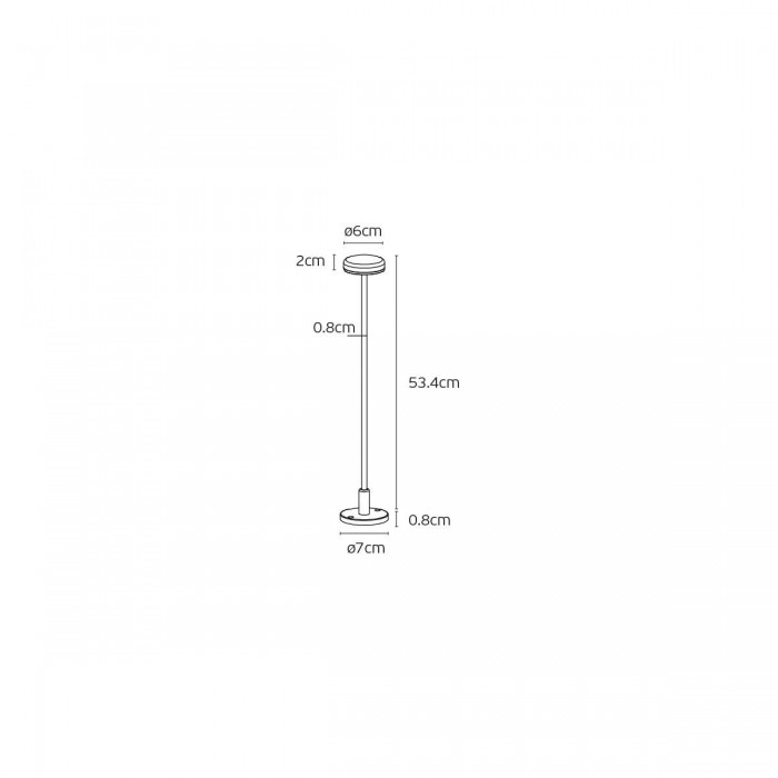 VK/02291/RB/WW/53 - Καφέ σκουριάς. 2700K. 1W. 182lm. AC220-240V, DC24V. LED Bridgelux. 50.000hrs. Διάχυτο φως. Dim Νο. -20°C→ 45°C. Αλουμίνιο + ακρυλικό. Εξωτερικό έδαφος. CRI>90. 53.4cm. Περιλαμβάνεται βάση και ακίδα. IP65 VK/02291/RB/WW/53 - Καφέ σκουριάς. 2700K. 1W. 182lm. AC220-240V, DC24V. LED Bridgelux. 50.000hrs. Διάχυτο φως. Dim Νο. -20°C→ 45°C. Αλουμίνιο + ακρυλικό. Εξωτερικό έδαφος. CRI>90. 53.4cm. Περιλαμβάνεται βάση και ακίδα. IP65