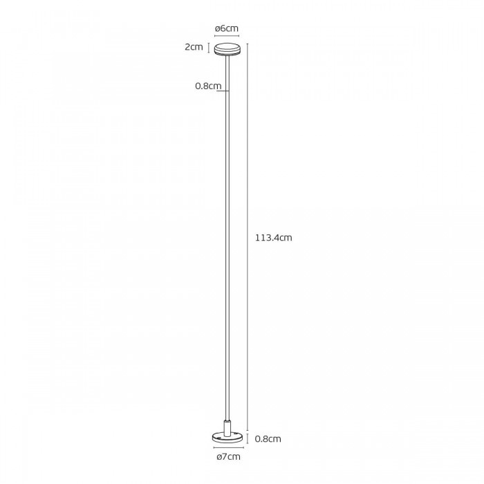 VK/02291/RB/WW/113 - Καφέ σκουριάς. 2700K. 1W. 182lm. AC220-240V, DC24V. LED Bridgelux. 50.000hrs. Διάχυτο φως. Dim Νο. -20°C→ 45°C. Αλουμίνιο + ακρυλικό. Εξωτερικό έδαφος. CRI>90. 113.4cm. Περιλαμβάνεται βάση και ακίδα. IP65 VK/02291/RB/WW/113 - Καφέ σκουριάς. 2700K. 1W. 182lm. AC220-240V, DC24V. LED Bridgelux. 50.000hrs. Διάχυτο φως. Dim Νο. -20°C→ 45°C. Αλουμίνιο + ακρυλικό. Εξωτερικό έδαφος. CRI>90. 113.4cm. Περιλαμβάνεται βάση και ακίδα. IP65