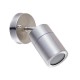 VK/01037/S - Φωτιστικό τοίχου, 240V, GU10/PAR16, Max 12W (LED), IP44, ø6x13.8x9.2cm, ασημί VK/01037/S - Φωτιστικό τοίχου, 240V, GU10/PAR16, Max 12W (LED), IP44, ø6x13.8x9.2cm, ασημί