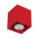 VK/03001/R - Φωτιστικό οροφής κύβος, 240V, GU10/Par16, Max 12W (LED), IP20, κόκκινο VK/03001/R - Φωτιστικό οροφής κύβος, 240V, GU10/Par16, Max 12W (LED), IP20, κόκκινο