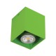 VK/03001/GR - Φωτιστικό οροφής κύβος, 240V, GU10/Par16, Max 12W (LED), IP20, πράσινο