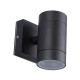 VK/01056/B - Φωτιστικό τοίχου, 240V, GU10/PAR16, Max 12W (LED), IP54, ø6.5x11.8x11.5cm, μαύρο VK/01056/B - Φωτιστικό τοίχου, 240V, GU10/PAR16, Max 12W (LED), IP54, ø6.5x11.8x11.5cm, μαύρο