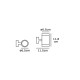 VK/01056/B - Φωτιστικό τοίχου, 240V, GU10/PAR16, Max 12W (LED), IP54, ø6.5x11.8x11.5cm, μαύρο VK/01056/B - Φωτιστικό τοίχου, 240V, GU10/PAR16, Max 12W (LED), IP54, ø6.5x11.8x11.5cm, μαύρο