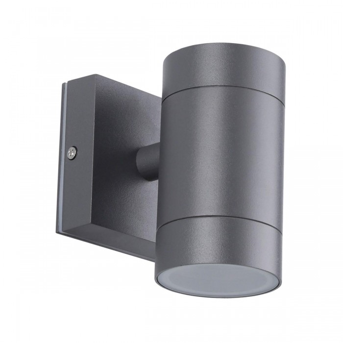 VK/01056/AN - Φωτιστικό τοίχου, 240V, GU10/PAR16, Max 12W (LED), IP54, ø6.5x11.8x11.5cm, ανθρακί VK/01056/AN - Φωτιστικό τοίχου, 240V, GU10/PAR16, Max 12W (LED), IP54, ø6.5x11.8x11.5cm, ανθρακί