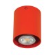 VK/03002/O - Φωτιστικό οροφής κύλινδρος, 240V, GU10/Par16, Max 12W (LED), IP20, πορτοκαλί VK/03002/O - Φωτιστικό οροφής κύλινδρος, 240V, GU10/Par16, Max 12W (LED), IP20, πορτοκαλί