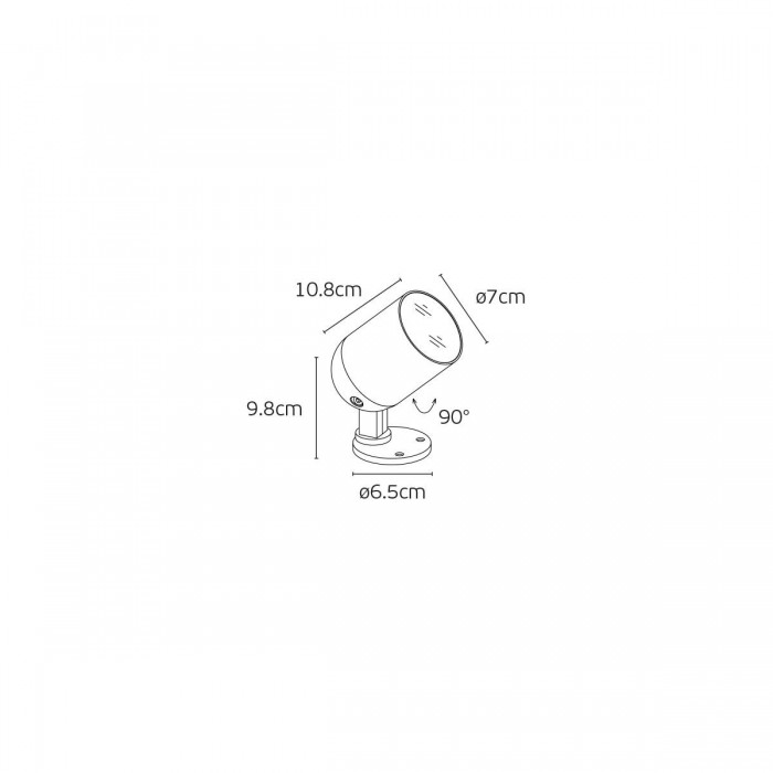 VK/02297/GR/WW - Πράσινο. 2700K. 12W. 857lm. AC85-265V DC25-40V 300mA. LED Bridgelux. 50.000hrs. 30°. Dim Νο. -20°C→ 45°C. Εξωτερικό έδαφος. CRI>90. Αλουμίνιο. IP65 VK/02297/GR/WW - Πράσινο. 2700K. 12W. 857lm. AC85-265V DC25-40V 300mA. LED Bridgelux. 50.000hrs. 30°. Dim Νο. -20°C→ 45°C. Εξωτερικό έδαφος. CRI>90. Αλουμίνιο. IP65