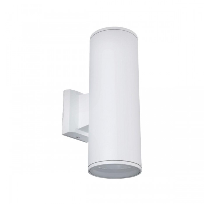 VK/01059/W - Φωτιστικό τοίχου, Up/down, 240V, 2xE27/Par30, Max2x20W (LED), IP54, ø10.8x30x17.5cm, λευκό VK/01059/W - Φωτιστικό τοίχου, Up/down, 240V, 2xE27/Par30, Max2x20W (LED), IP54, ø10.8x30x17.5cm, λευκό