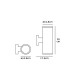 VK/01059/AN - Φωτιστικό τοίχου, Up/down, 240V, 2xE27/Par30, Max2x20W (LED), IP54, ø10.8x30x17.5cm, ανθρακί VK/01059/AN - Φωτιστικό τοίχου, Up/down, 240V, 2xE27/Par30, Max2x20W (LED), IP54, ø10.8x30x17.5cm, ανθρακί