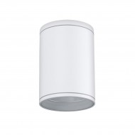 VK/01060/W - Σποτ οροφής, 240V, Ε27/Par30, Max 20W (LED), IP54, ø10.8x16cm, λευκό