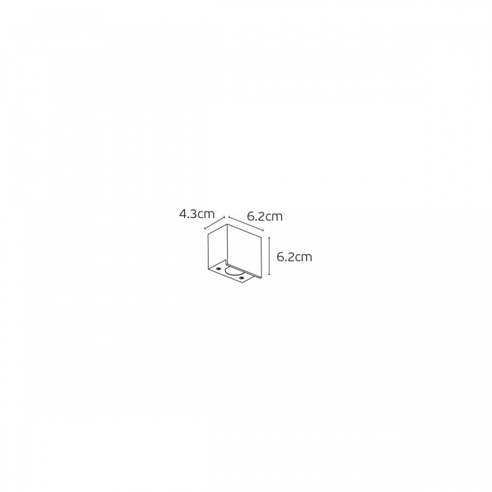 VK/02299/WA/AN/WW - Ανθρακί. 2700K. 3W. 130lm. AC85-265V DC2-4V 600mA. LED Bridgelux. 50.000hrs. Διάχυτο φως. Dim Νο. -20°C→ 45°C. Τοίχου. CRI>90. Αλουμίνιο. IP65 VK/02299/WA/AN/WW - Ανθρακί. 2700K. 3W. 130lm. AC85-265V DC2-4V 600mA. LED Bridgelux. 50.000hrs. Διάχυτο φως. Dim Νο. -20°C→ 45°C. Τοίχου. CRI>90. Αλουμίνιο. IP65