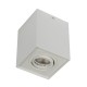 VK/03005/W - Φωτιστικό οροφής κύβος, 240V, GU10/PAR16, Max 12W (LED), IP20, κινητό, 9.6x9.6x12.5cm, λευκό VK/03005/W - Φωτιστικό οροφής κύβος, 240V, GU10/PAR16, Max 12W (LED), IP20, κινητό, 9.6x9.6x12.5cm, λευκό