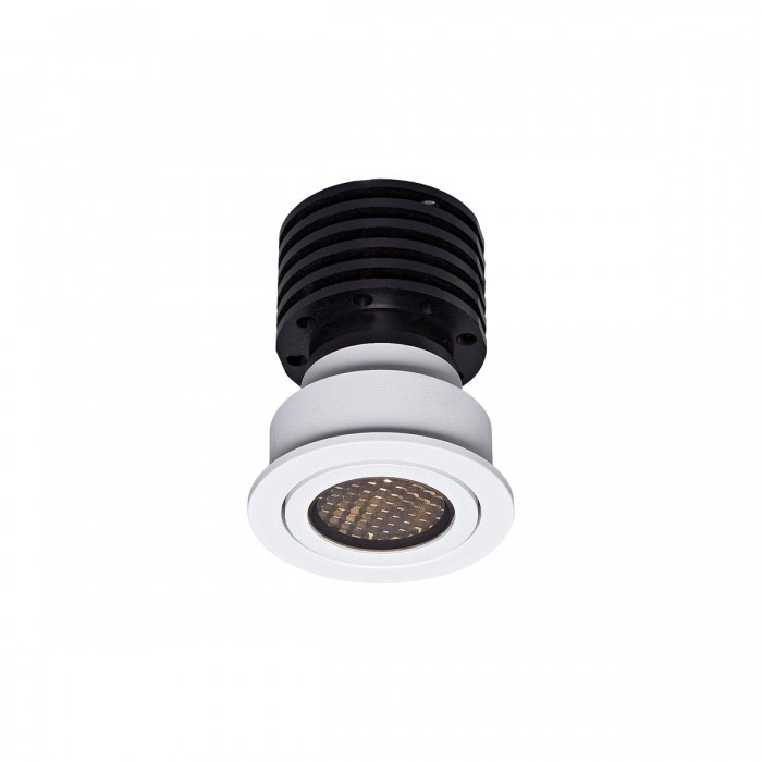 VK/04722/W/W - Λευκό. Χωνευτό σταθερό σποτ led. 3000K. 10W. 476lm. 24°. AC200-240V. DC25-40V 250mA. LED Bridgelux. 50.000 hrs. -20° → 45°C. Dim no. Bath ceiling. CRI>90. ø6.2cm. Αλουμίνιο. IP65 VK/04722/W/W - Λευκό. Χωνευτό σταθερό σποτ led. 3000K. 10W. 476lm. 24°. AC200-240V. DC25-40V 250mA. LED Bridgelux. 50.000 hrs. -20° → 45°C. Dim no. Bath ceiling. CRI>90. ø6.2cm. Αλουμίνιο. IP65