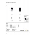 VK/04722/W/W - Λευκό. Χωνευτό σταθερό σποτ led. 3000K. 10W. 476lm. 24°. AC200-240V. DC25-40V 250mA. LED Bridgelux. 50.000 hrs. -20° → 45°C. Dim no. Bath ceiling. CRI>90. ø6.2cm. Αλουμίνιο. IP65 VK/04722/W/W - Λευκό. Χωνευτό σταθερό σποτ led. 3000K. 10W. 476lm. 24°. AC200-240V. DC25-40V 250mA. LED Bridgelux. 50.000 hrs. -20° → 45°C. Dim no. Bath ceiling. CRI>90. ø6.2cm. Αλουμίνιο. IP65