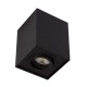 VK/03005/B - Φωτιστικό οροφής κύβος, 240V, GU10/PAR16, Max 12W (LED), IP20, κινητό, 9.6x9.6x12.5cm, μαύρο VK/03005/B - Φωτιστικό οροφής κύβος, 240V, GU10/PAR16, Max 12W (LED), IP20, κινητό, 9.6x9.6x12.5cm, μαύρο