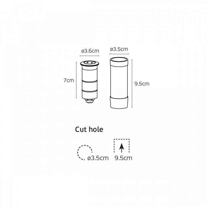 VK/04723/MC/W -<p>Ασημί. 3000K. 3W. 61lm. AC85-265V DC2-4V 600mA. LED Bridgelux. 50.000hrs. 24°. Dim Νο. -20°C→ 45°C. Εξωτερικό έδαφος. Περιλαμβάνεται φίλτρο. CRI>90. ø3.6cm. Ανοξείδωτο ατσάλι + αλουμίνιο. IP67</p> VK/04723/MC/W -<p>Ασημί. 3000K. 3W. 61lm. AC85-265V DC2-4V 600mA. LED Bridgelux. 50.000hrs. 24°. Dim Νο. -20°C→ 45°C. Εξωτερικό έδαφος. Περιλαμβάνεται φίλτρο. CRI>90. ø3.6cm. Ανοξείδωτο ατσάλι + αλουμίνιο. IP67</p>
