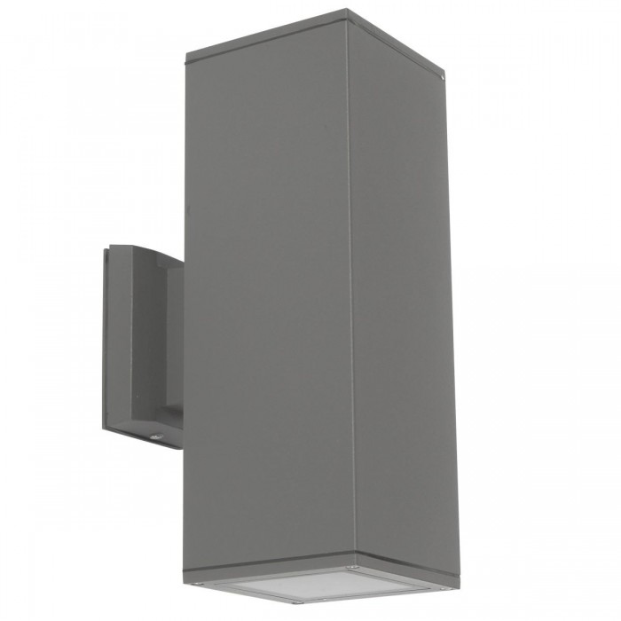 VK/01065/AN - Φωτιστικό τοίχου, Up/down, 240V, 2xE27/Par30, Max2x20W (LED), IP54, 10.8x10.8x30x17.2(βάθος)cm, ανθρακί VK/01065/AN - Φωτιστικό τοίχου, Up/down, 240V, 2xE27/Par30, Max2x20W (LED), IP54, 10.8x10.8x30x17.2(βάθος)cm, ανθρακί