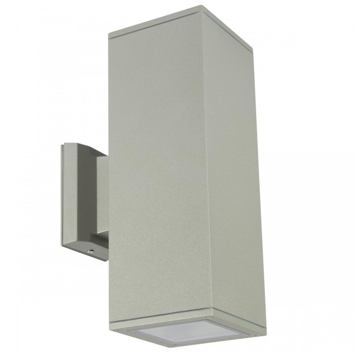 VK/01065/G - Φωτιστικό τοίχου, Up/down, 240V, 2xE27/Par30, Max2x20W (LED), IP54, 10.8x10.8x30x17.2(βάθος)cm, γκρι VK/01065/G - Φωτιστικό τοίχου, Up/down, 240V, 2xE27/Par30, Max2x20W (LED), IP54, 10.8x10.8x30x17.2(βάθος)cm, γκρι