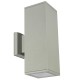 VK/01065/G - Φωτιστικό τοίχου, Up/down, 240V, 2xE27/Par30, Max2x20W (LED), IP54, 10.8x10.8x30x17.2(βάθος)cm, γκρι VK/01065/G - Φωτιστικό τοίχου, Up/down, 240V, 2xE27/Par30, Max2x20W (LED), IP54, 10.8x10.8x30x17.2(βάθος)cm, γκρι