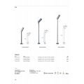 VK/04727/G/W/30 - Γκρι. 3000K. 5W. 226lm. DC 24V. LED Luminus MP-3030. 50.000hrs. 24°. Κίνηση φωτιστικού 90°. Dim Νο. -20°C→ 45°C. Εξωτερικό έδαφος. CRI>90. H28.9cm. Αλουμίνιο. IP65