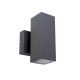 VK/01068/AN -<p>Φωτιστικό τοίχου, Up/down. 240V, 2xGU10/PAR16, Max2x12W (LED), IP54, 6x6x16x11.2(depth)cm, ανθρακί</p> VK/01068/AN -<p>Φωτιστικό τοίχου, Up/down. 240V, 2xGU10/PAR16, Max2x12W (LED), IP54, 6x6x16x11.2(depth)cm, ανθρακί</p>