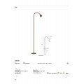 VK/04730/RB/WW - Καφέ σκουριάς. 2700K. 5W. 196lm. DC24V. LED Bridgelux. 50.000hrs. 90°. Dim Νο. -20°C→ 45°C. Εξωτερικό έδαφος. CRI>90. Αλουμίνιο. IP65