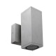 VK/01068/G -<p>Φωτιστικό τοίχου, Up/down. 240V, 2xGU10/PAR16, Max2x12W (LED), IP54, 6x6x16x11.2(depth)cm, γκρι</p> VK/01068/G -<p>Φωτιστικό τοίχου, Up/down. 240V, 2xGU10/PAR16, Max2x12W (LED), IP54, 6x6x16x11.2(depth)cm, γκρι</p>