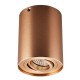 VK/03082CE/COP -<p>Φωτιστικό οροφής κύλινδρος, 240V, GU10/PAR16, Max 12W (LED), IP20, κινητό,ø8.5x11.5cm, χάλκινο</p>