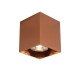 VK/03083CE/COP - Φωτιστικό οροφής κύβος, 240V, GU10/PAR16, Max 12W (LED), IP20, 8.25x8.25x9.5cm, χάλκινο VK/03083CE/COP - Φωτιστικό οροφής κύβος, 240V, GU10/PAR16, Max 12W (LED), IP20, 8.25x8.25x9.5cm, χάλκινο