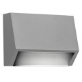 VK/02017/G/D - Φωτιστικό Led τοίχου, 220-240V, 1W, 6000K, 102lm, CRI>80, IP65, 10x6x3.3cm, γκρι 