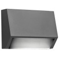 VK/02017/AN/W - Φωτιστικό Led τοίχου, 220-240V, 1W, 3000K, 166lm, CRI>80, IP65, 10x6x3.3cm, ανθρακί 