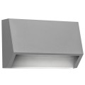VK/02018/G/W - Φωτιστικό Led τοίχου, 220-240V, 3W, 3000K, 350lm, CRI>80, IP65, 16x7x3.3cm, γκρι 