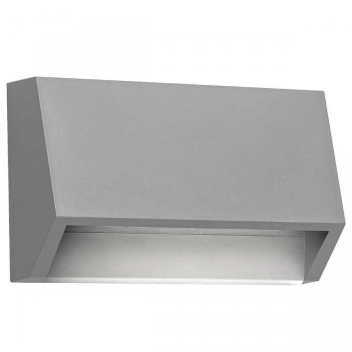 VK/02018/G/D -<p>Φωτιστικό Led τοίχου, 220-240V, 3W, 6000K, 390lm, CRI>80, IP65, 16x7x3.3cm, γκρι</p> VK/02018/G/D -<p>Φωτιστικό Led τοίχου, 220-240V, 3W, 6000K, 390lm, CRI>80, IP65, 16x7x3.3cm, γκρι</p>