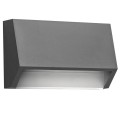 VK/02018/AN/W - Φωτιστικό Led τοίχου, 220-240V, 3W, 3000K, 350lm, CRI>80, IP65, 16x7x3.3cm, ανθρακί  
