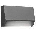 VK/02018/AN/D - Φωτιστικό Led τοίχου, 220-240V, 3W, 6000K, 390lm, CRI>80, IP65, 16x7x3.3cm, ανθρακί  