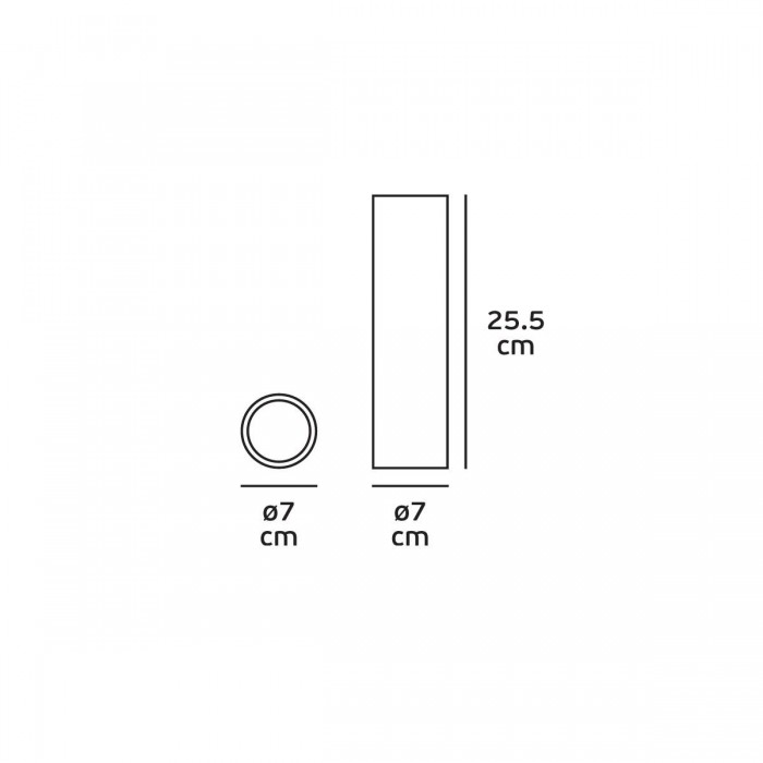 VK/03091CE/25/BGD - Φωτιστικό οροφής κύλινδρος, 240V, GU10/PAR16, Max 12W (LED), IP20, L25.5cm, IP20, μαύρο-χρυσό VK/03091CE/25/BGD - Φωτιστικό οροφής κύλινδρος, 240V, GU10/PAR16, Max 12W (LED), IP20, L25.5cm, IP20, μαύρο-χρυσό