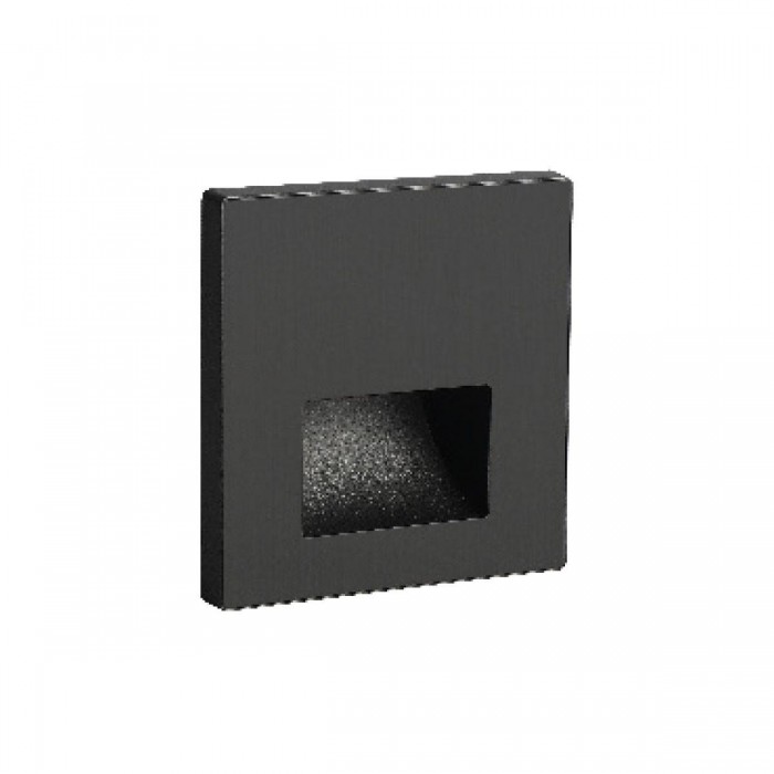 VK/04571/FRAME/B - Κορνίζα για Φωτιστικό σκαλοπατιών Led, μαύρο. IP20