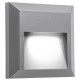 VK/02022/G/W -<p>Φωτιστικό Led τοίχου τετράγωνο, 220-240V, 1W, 3000K, 144lm, CRI>80, IP65, 12.5x12.5x2.7cm, γκρι</p> VK/02022/G/W -<p>Φωτιστικό Led τοίχου τετράγωνο, 220-240V, 1W, 3000K, 144lm, CRI>80, IP65, 12.5x12.5x2.7cm, γκρι</p>