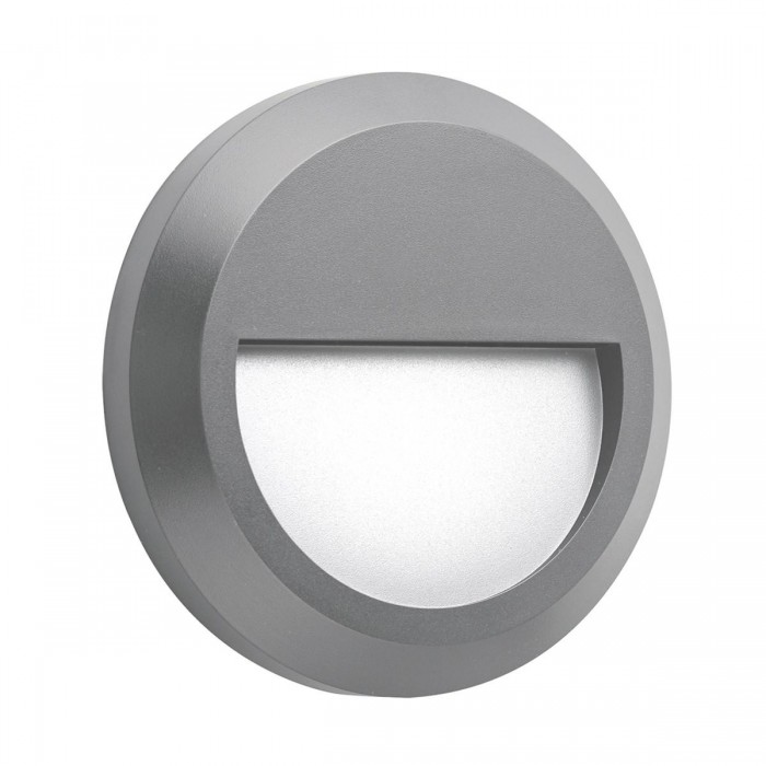 VK/02023/G/D -<p>Φωτιστικό Led τοίχου στρογγυλό, 220-240V, 2W, 6000K, 160lm, CRI>80, IP65, ø15x2.7cm, γκρι</p> VK/02023/G/D -<p>Φωτιστικό Led τοίχου στρογγυλό, 220-240V, 2W, 6000K, 160lm, CRI>80, IP65, ø15x2.7cm, γκρι</p>