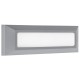 VK/02024/G/W - Φωτιστικό Led τοίχου, 220-240V, 3W, 3000K, 404lm, 120°, CRI>80, IP65, 23x8x2.7cm, γκρι VK/02024/G/W - Φωτιστικό Led τοίχου, 220-240V, 3W, 3000K, 404lm, 120°, CRI>80, IP65, 23x8x2.7cm, γκρι