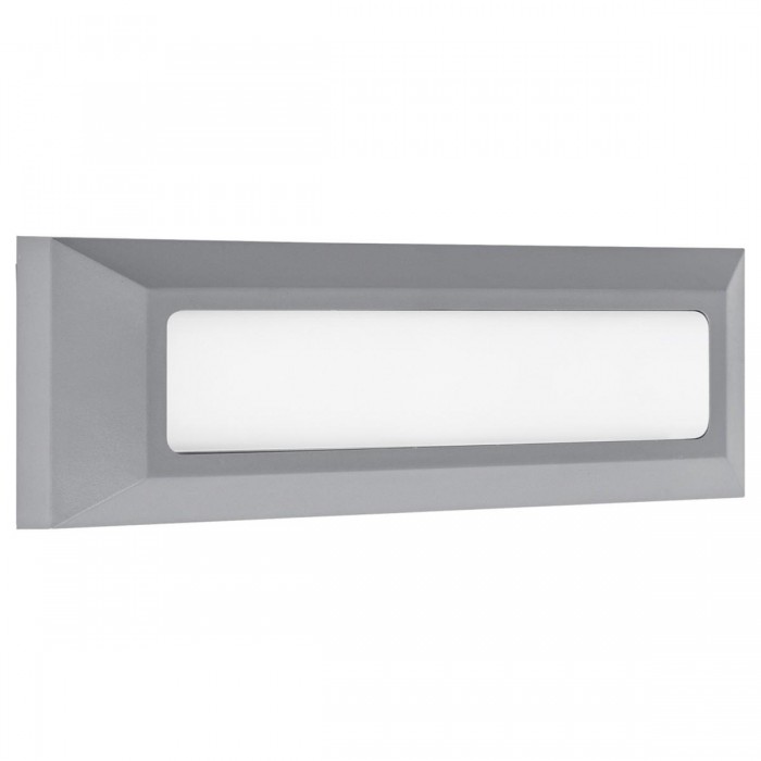 VK/02024/G/D - Φωτιστικό Led τοίχου, 220-240V, 3W, 6000K, 418lm, 120°, CRI>80, IP65, 23x8x2.7cm, γκρι VK/02024/G/D - Φωτιστικό Led τοίχου, 220-240V, 3W, 6000K, 418lm, 120°, CRI>80, IP65, 23x8x2.7cm, γκρι