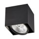 VK/03107CE/B - Σποτ οροφής, κύβος, 240V, GU10/ES111, Max 20W (LED), 13.2x13.2x12cm, IP20, κινητό, μαύρο ματ