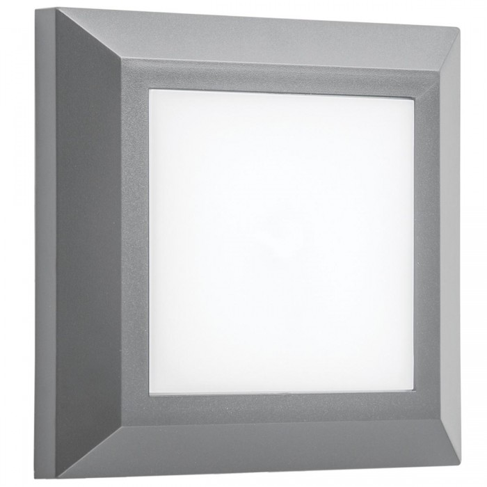 VK/02025/G/D -<p>Φωτιστικό Led τοίχου, 220-240V, 3W, 6000K, 431lm, 120°, CRI>80, IP65, 12.5x12.5x2.7cm, γκρι</p> VK/02025/G/D -<p>Φωτιστικό Led τοίχου, 220-240V, 3W, 6000K, 431lm, 120°, CRI>80, IP65, 12.5x12.5x2.7cm, γκρι</p>