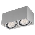 VK/03107CE/2/W - Σποτ οροφής, 2 κύβοι, 240V, 2xGU10/ES111, Max 2x20W (LED), 26.4x13.2x12cm, IP20, κινητό, λευκό ματ VK/03107CE/2/W - Σποτ οροφής, 2 κύβοι, 240V, 2xGU10/ES111, Max 2x20W (LED), 26.4x13.2x12cm, IP20, κινητό, λευκό ματ