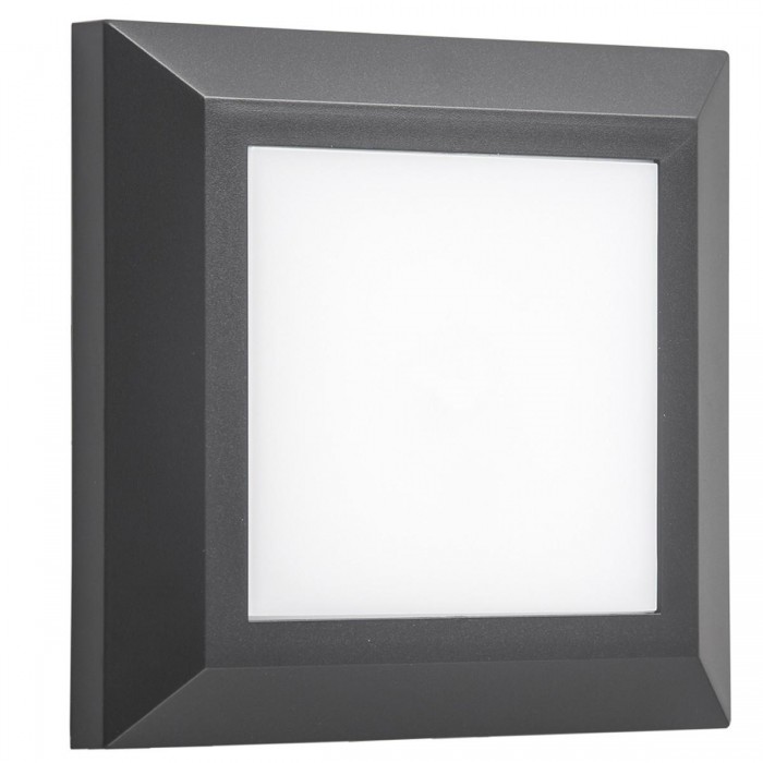 VK/02025/AN/W -<p>Φωτιστικό Led τοίχου, 220-240V, 3W, 3000K, 393lm, 120°, CRI>80, IP65, 12.5x12.5x2.7cm, ανθρακί</p> VK/02025/AN/W -<p>Φωτιστικό Led τοίχου, 220-240V, 3W, 3000K, 393lm, 120°, CRI>80, IP65, 12.5x12.5x2.7cm, ανθρακί</p>