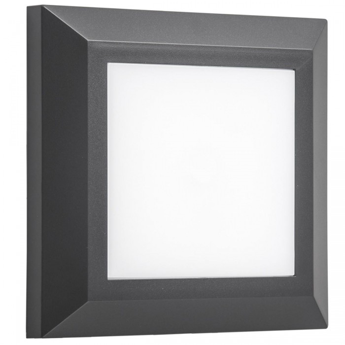 VK/02025/AN/D -<p>Φωτιστικό Led τοίχου, 220-240V, 3W, 6000K, 431lm, 120°, CRI>80, IP65, 12.5x12.5x2.7cm, ανθρακί</p> VK/02025/AN/D -<p>Φωτιστικό Led τοίχου, 220-240V, 3W, 6000K, 431lm, 120°, CRI>80, IP65, 12.5x12.5x2.7cm, ανθρακί</p>