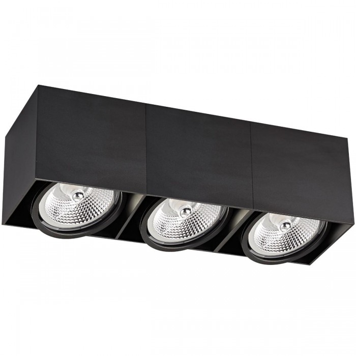 VK/03107CE/3/B - Σποτ οροφής, 3 κύβοι, 240V, 3xGU10/ES111, Max 3x20W (LED), 39.6x13.2x12cm, IP20, κινητό, μαύρο ματ VK/03107CE/3/B - Σποτ οροφής, 3 κύβοι, 240V, 3xGU10/ES111, Max 3x20W (LED), 39.6x13.2x12cm, IP20, κινητό, μαύρο ματ