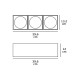 VK/03107CE/3/B - Σποτ οροφής, 3 κύβοι, 240V, 3xGU10/ES111, Max 3x20W (LED), 39.6x13.2x12cm, IP20, κινητό, μαύρο ματ VK/03107CE/3/B - Σποτ οροφής, 3 κύβοι, 240V, 3xGU10/ES111, Max 3x20W (LED), 39.6x13.2x12cm, IP20, κινητό, μαύρο ματ